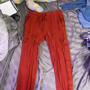 Brownish orange dress pants